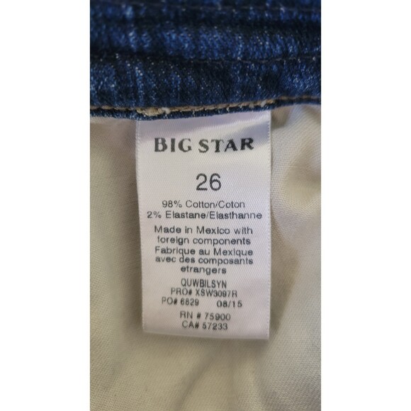 Women's Big Star Billie Boyfriend Denim Jeans - Picture 4 of 4